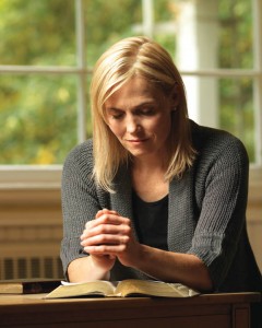 A Mormon Woman Praying